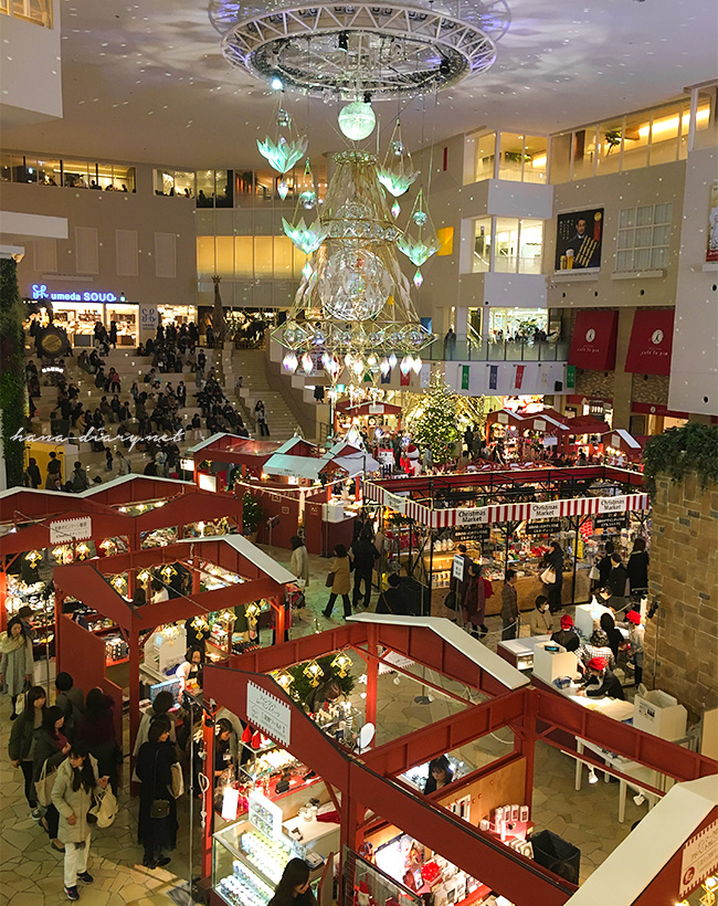 北欧クリスマスマーケット@梅田阪急百貨店９階祝祭広場